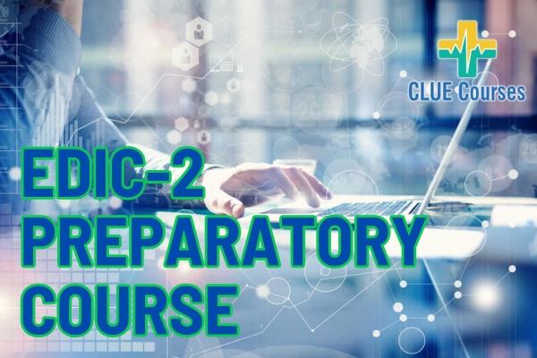 EDIC - 2 Preparatory Course for 4 Months (Started from 15th July to 15 ...